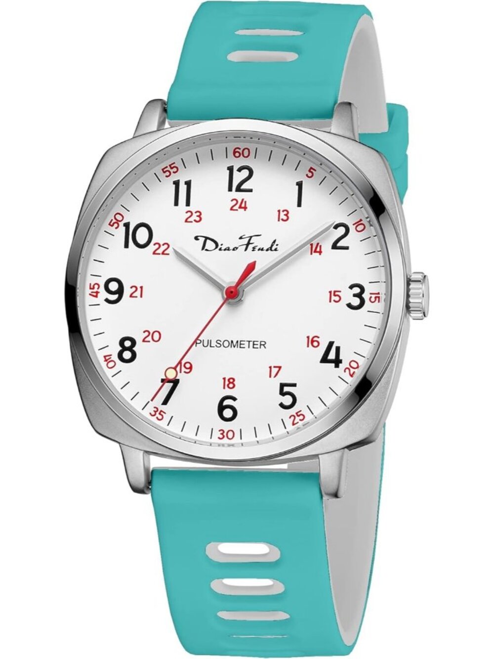 Diaofendi Women's Sky Blue Analog Nurse Medical Professional Waterproof Watch